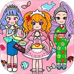 樱花彩虹少女化妆正式