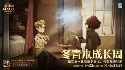 《哈利波特魔法觉醒》冬青木成长周活动