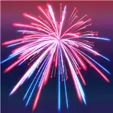 炫彩烟花模拟