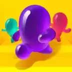 彩色斑点冲突3D