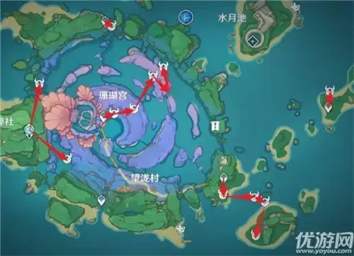 原神浮游核在哪里 原神飘浮灵分布图