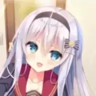 与女朋友的甜蜜生活~你喜欢银发美少女吗