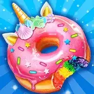 独角兽彩虹甜甜圈