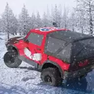 大型雪地卡车