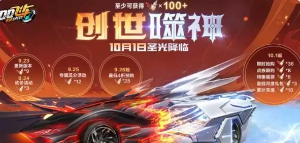 《QQ飞车手游》创世圣光水晶获取方法介绍