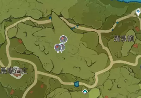 《原神》风车菊分布位置分享