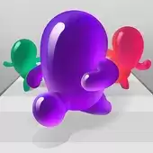 彩色斑点冲突3D