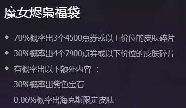 魔女烬枭福袋怎么获得