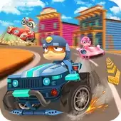 卡通卡丁车漂移