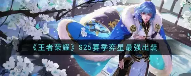 《王者荣耀》S25赛季弈星最强出装