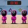 粉红小队跑停