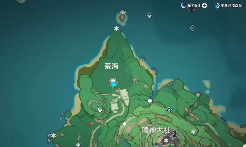 原神千门虚舟旁边的传送锚点怎么开