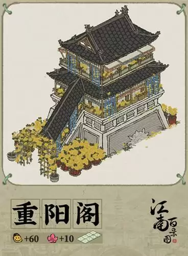 《江南百景图》动态建筑重阳阁图文展示