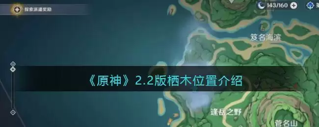 《原神》2.2版栖木位置介绍