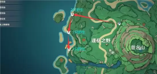 《原神》兽境之狼刷怪路线一览