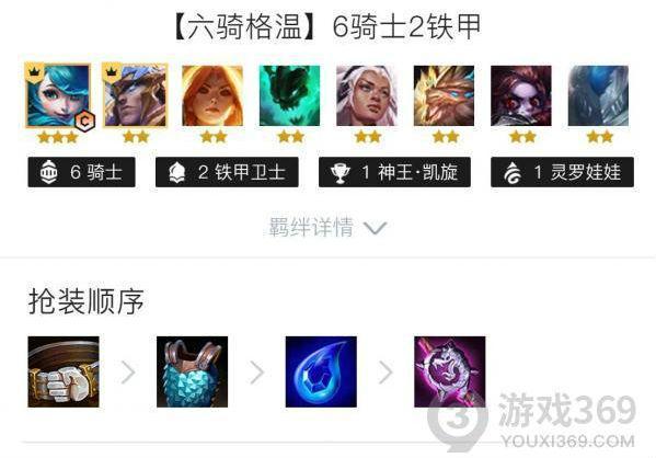 金铲铲之战六骑格温怎么玩 金铲铲之战六骑格温阵容搭配