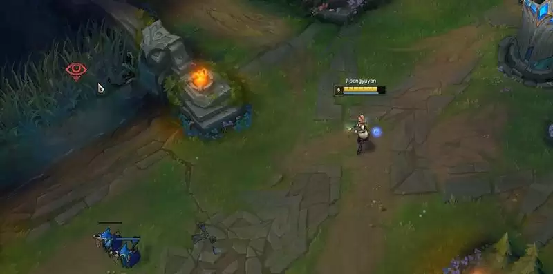 英雄联盟这里有眼怎么标记