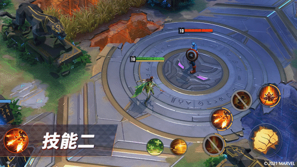 《漫威超级战争》月星·林间精灵外观效果展示