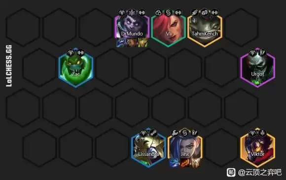 《云顶之弈》S6炼金斗枪阵容教学