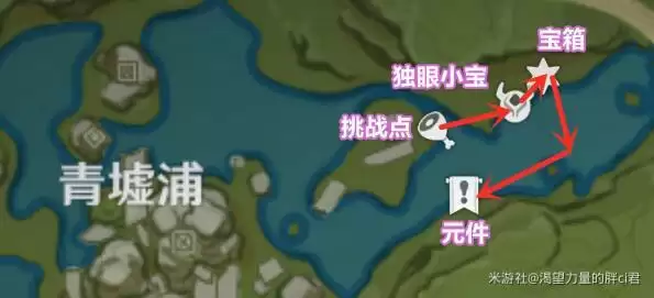 《原神》古时孤影踏鞴砂宝箱及元件位置大全
