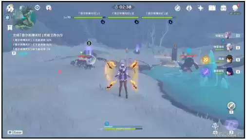 《原神》古时孤影龙脊雪山采样点位置