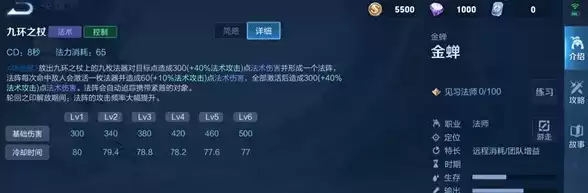 王者荣耀金蝉技能是什么 新英雄金蝉技能详解