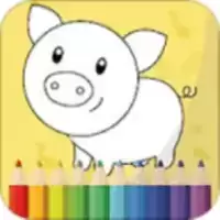 小猪画画涂色