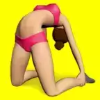 瑜伽少女3d