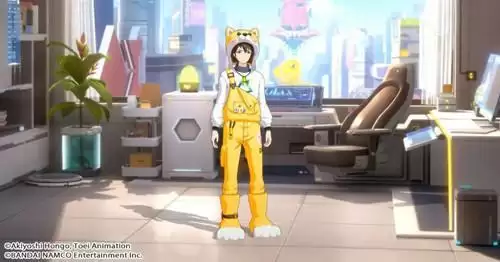 《数码宝贝新世纪》男款时装柴圆滚滚