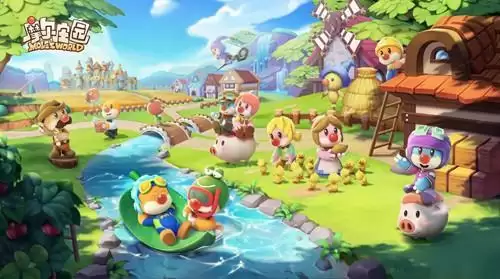 《摩尔庄园》庆生烟花秀活动