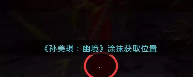 《孙美琪疑案:幽境》五级线索——涂抹