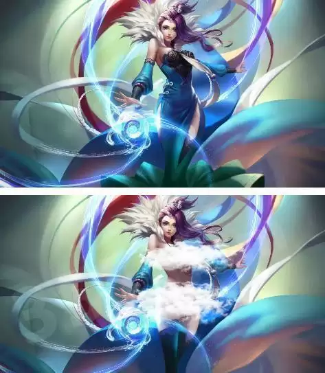 王者荣耀女人物全部身体无衣（组图）