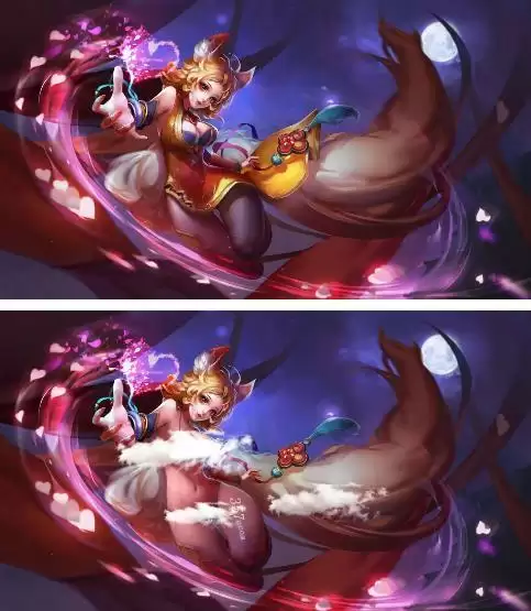 王者荣耀女人物全部身体无衣（组图）