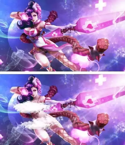 王者荣耀女人物全部身体无衣（组图）