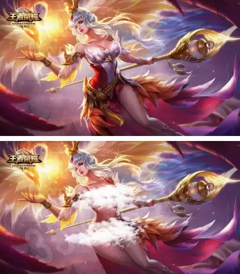 王者荣耀女人物全部身体无衣（组图）