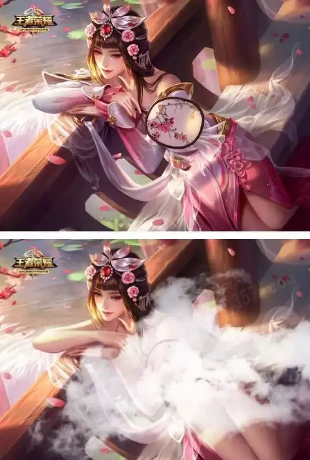 王者荣耀女人物全部身体无衣（组图）