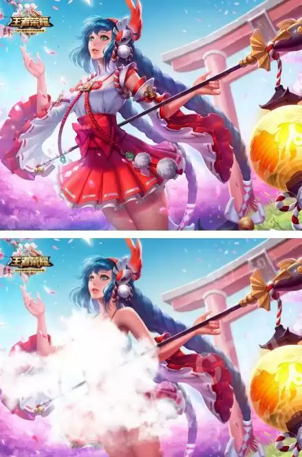 王者荣耀女人物全部身体无衣（组图）