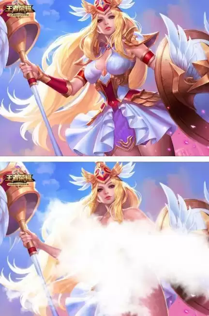 王者荣耀女人物全部身体无衣（组图）