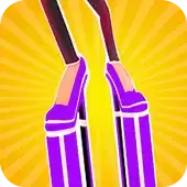 高跟鞋屋顶运行