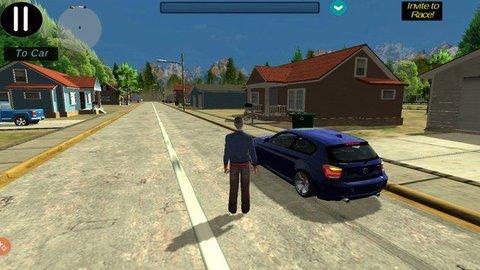 手动挡停车场警车