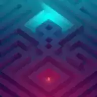 发光的立方体