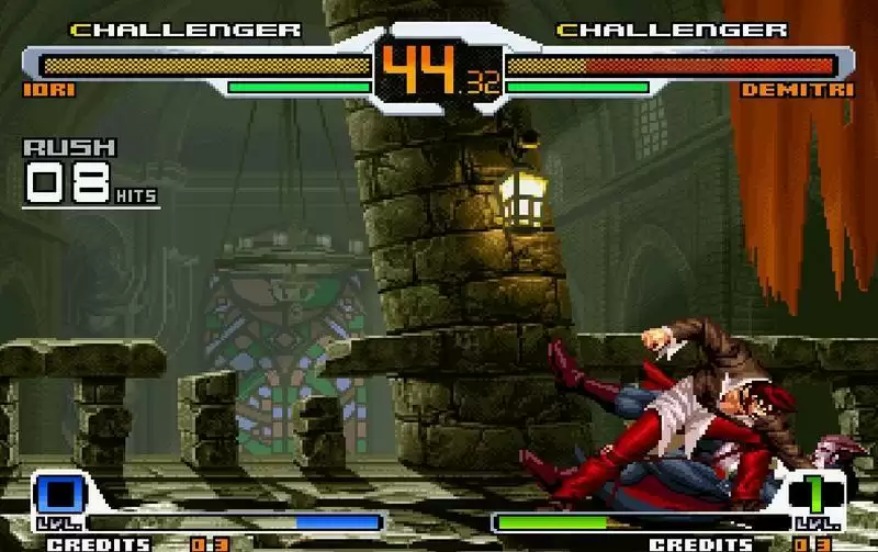 拳皇VS街霸BOSS及隐藏人物版游戏