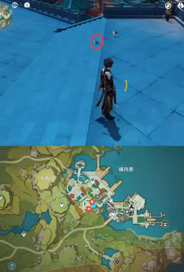 原神犬武者捕捉动物攻略 犬武者捕捉动物点位推荐图片6