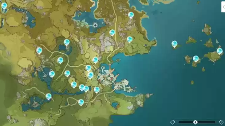 《原神》蒙德仙灵位置介绍