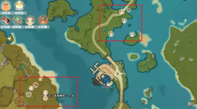 原神小动物分布位置大全