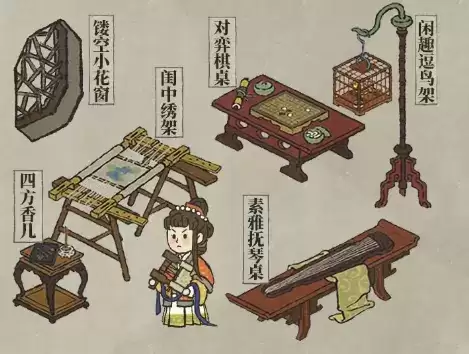 《江南百景图》1.6.1版本新增哪些家具