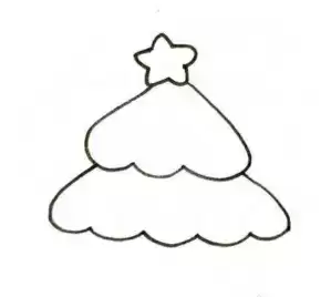 抖音圣诞树画法介绍