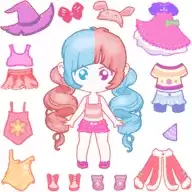 二次元玩偶少女