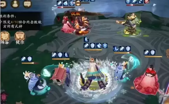 《阴阳师》残局得胜鲸甲歌第三关通关攻略