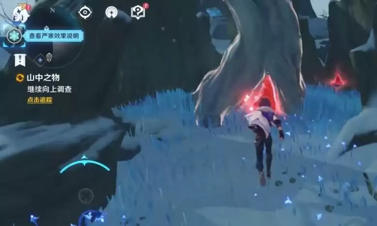 雪山顶怎么上原神